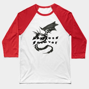 Lawless Forever black dragon tatoo Baseball T-Shirt